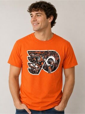 Philadelphia Flyers Fueled By Philly T-Shirt XL Wells Fargo Giveaway NHL